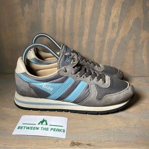 Gola Classics Women's Daytona Sneakers in Ash Dusty Blue Blossom Size 8